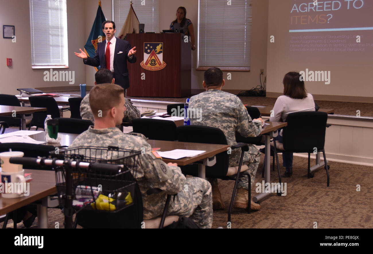 During the Supervisor Development Course at U.S. Army South ...