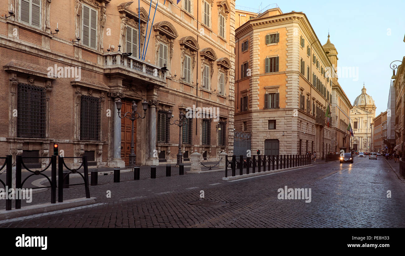 Rome Madama palace (Palazzo Madama) home of the Senate of the Italian