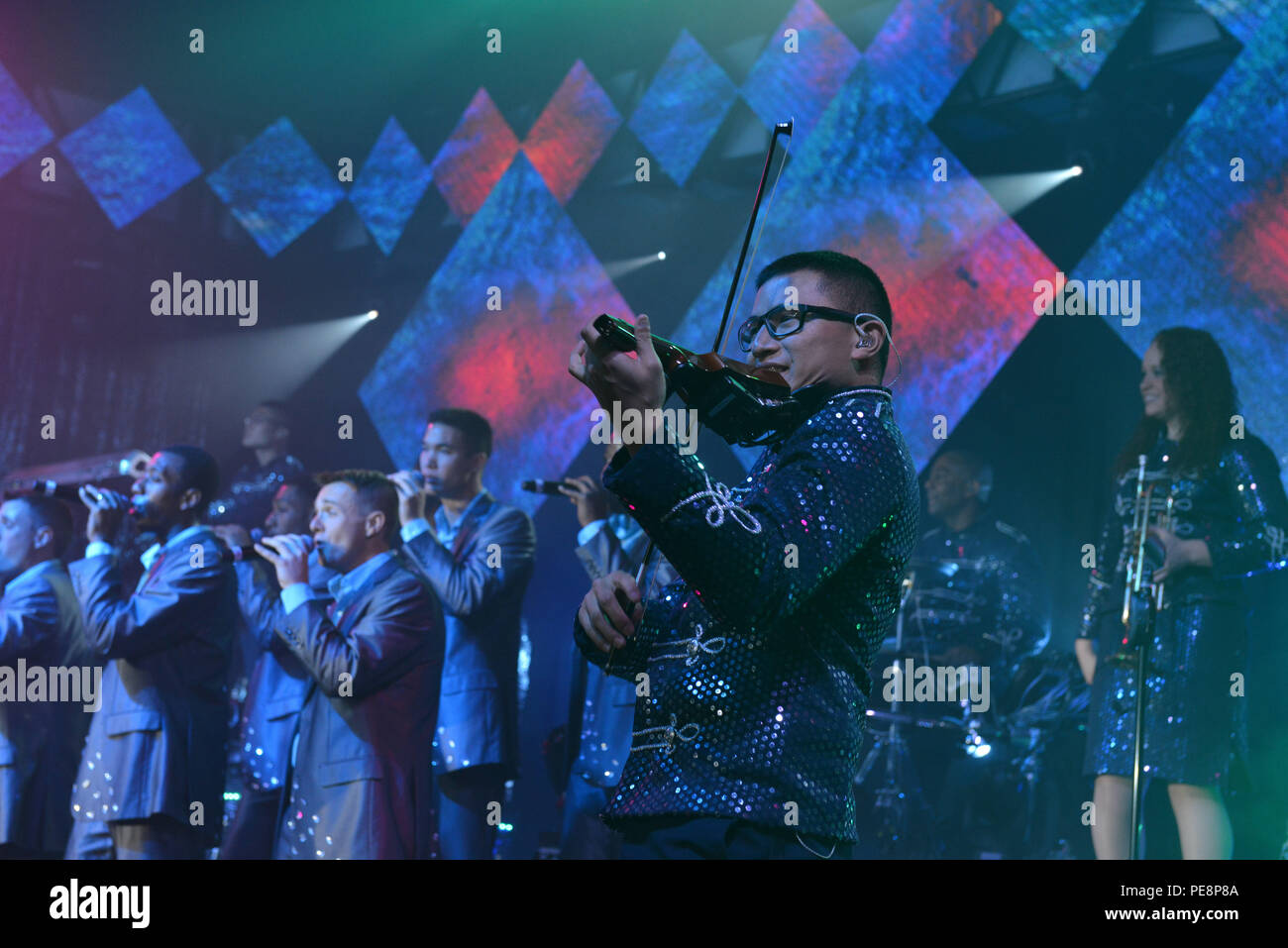 air force tops in blue