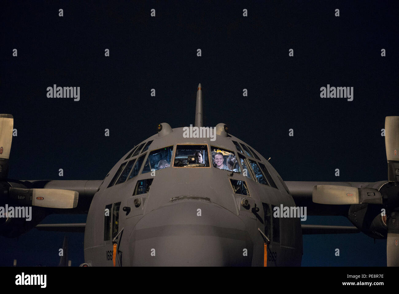 Members Of The 374th Aircraft Maintenance Squadron Test And Replace Parts Of A C 130 Hercules Cockpit During Vigilant Ace 16 At Yokota Air Base Japan Nov 2 15 Maintainers With The 374