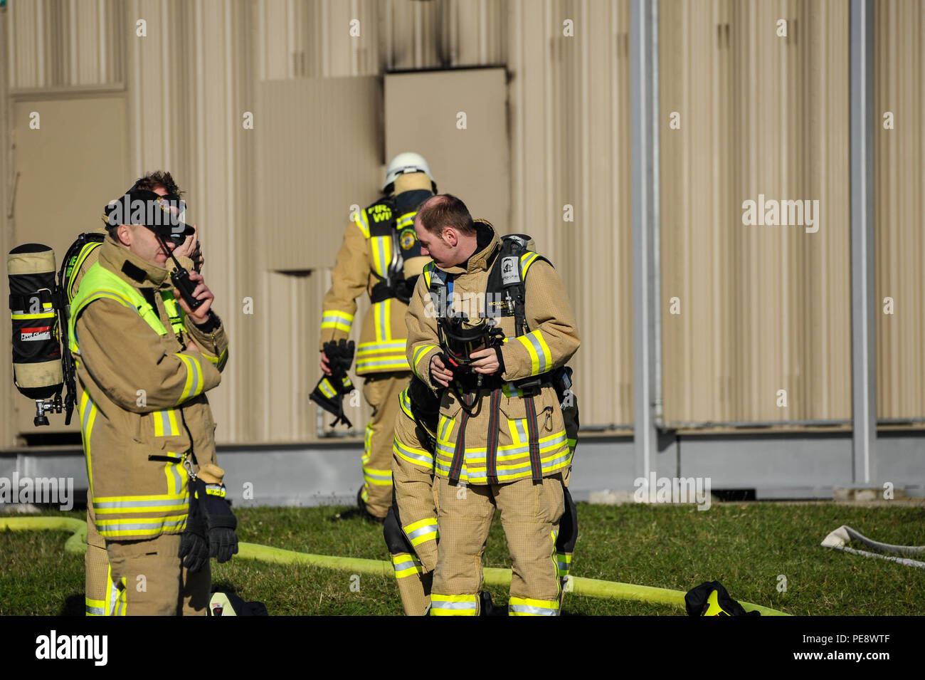 Civilian firefighters from U.S. Army Europe completed annual ...