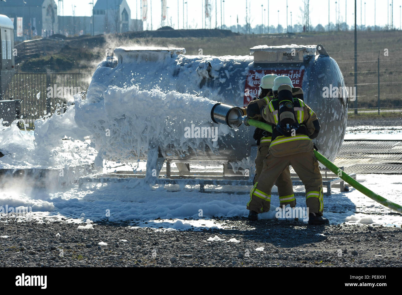 Urlas Base Civilian firefighters with U.S. Army Europe participated in their ...