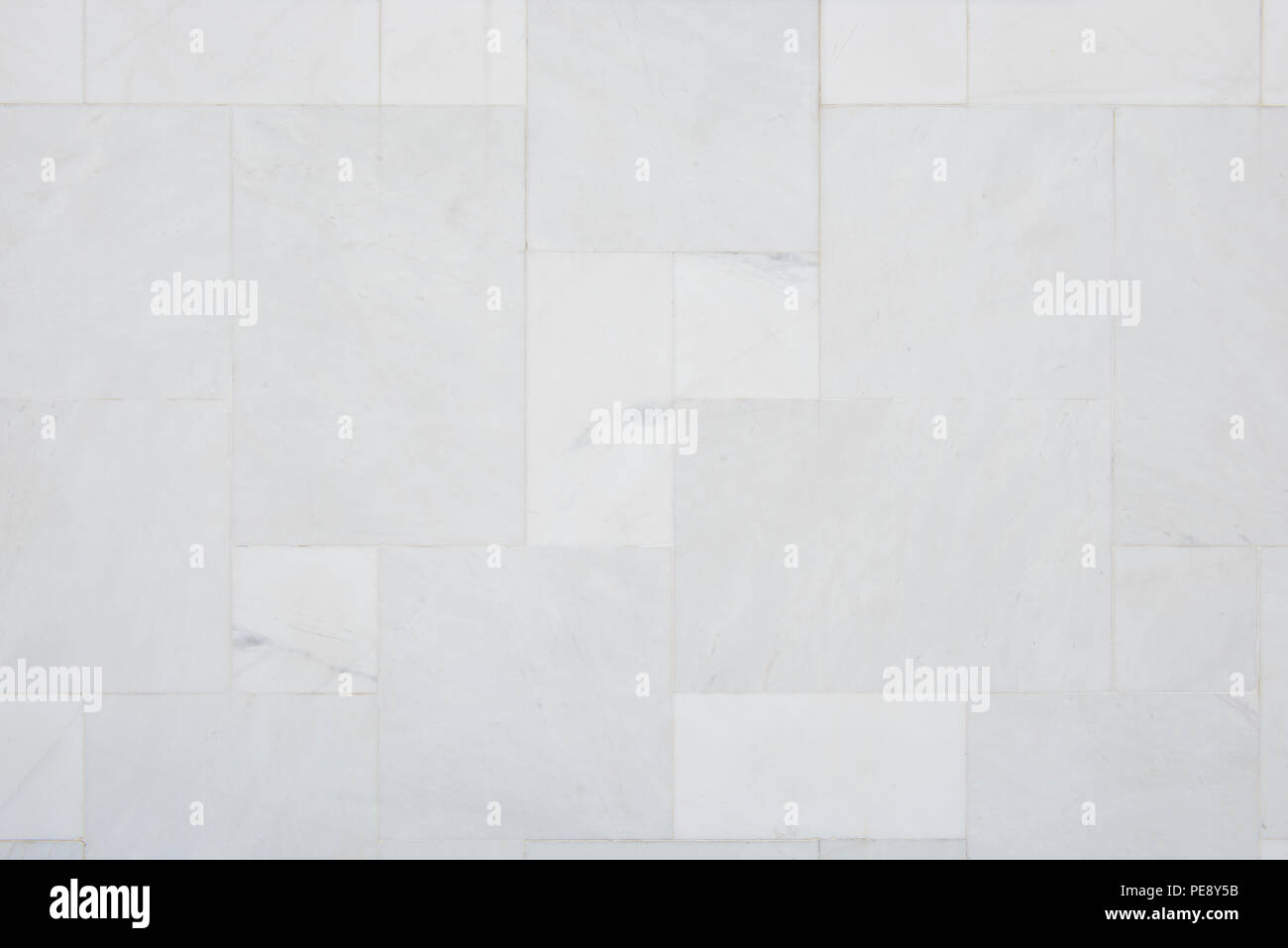 Marble tiles seamless wall texture patterned background Stock Photo