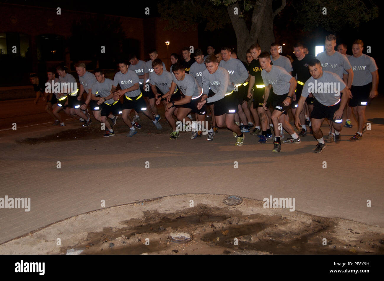 German Rotc Cadets with the Texas A&M University Corps of Cadets and ROTC prepare ...