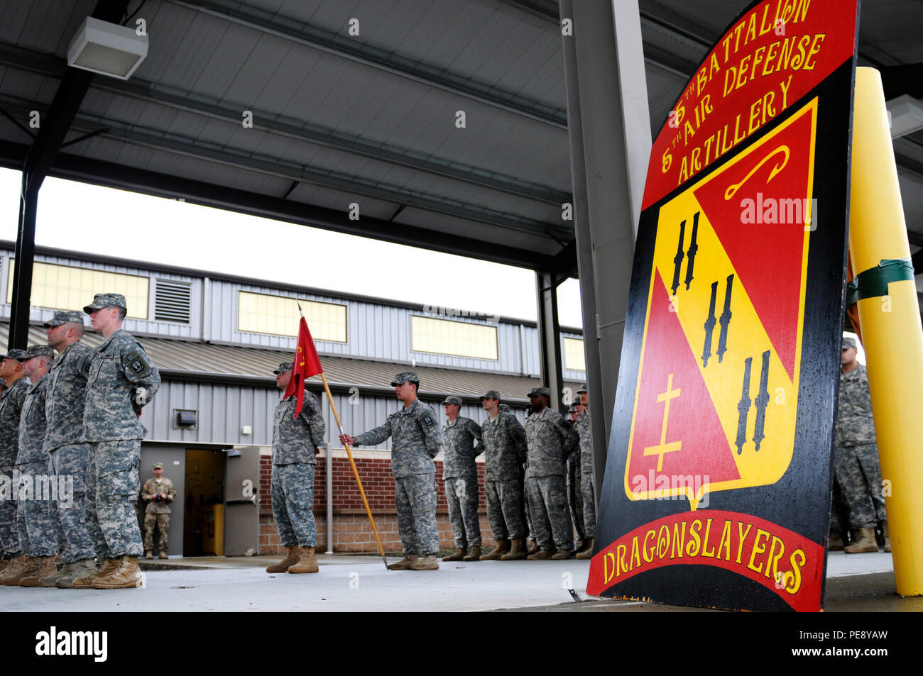 Soldiers assigned to 5th Battalion, 5th Air Defense Artillery Regiment