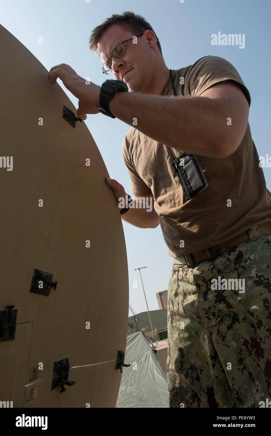 Task Force 56 During COOPEX at Naval Support Activity Bahrain on November 3, 2015 ...