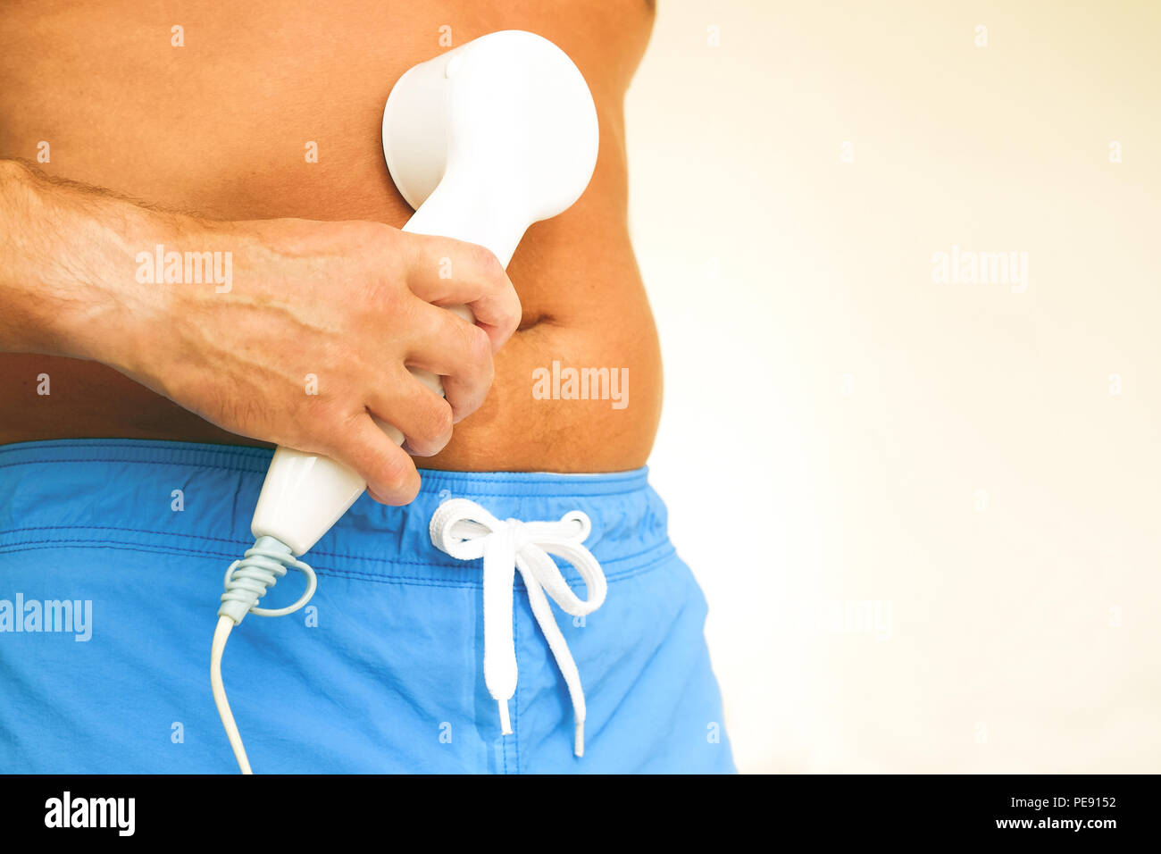 Ultrasonic device for ultrasonic therapy procedures. Modern