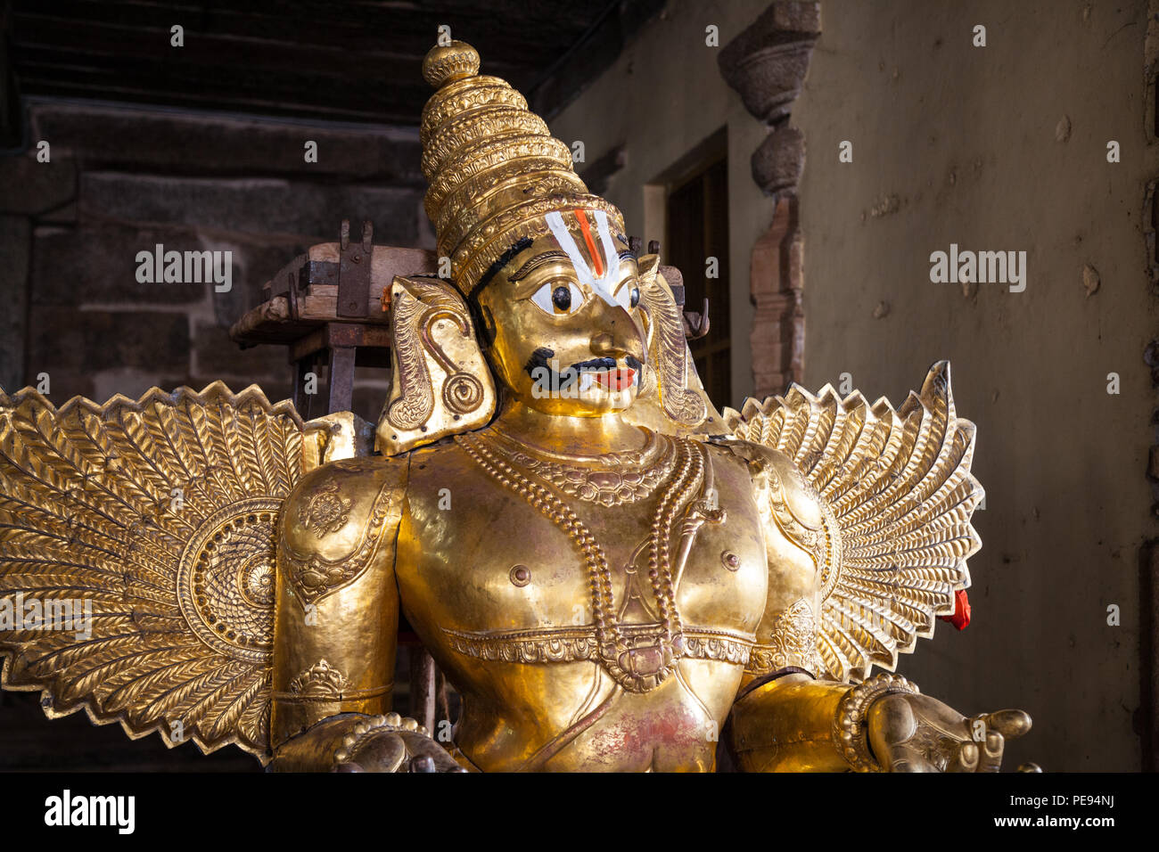 Statue of Garuda, India Stock Photo Alamy