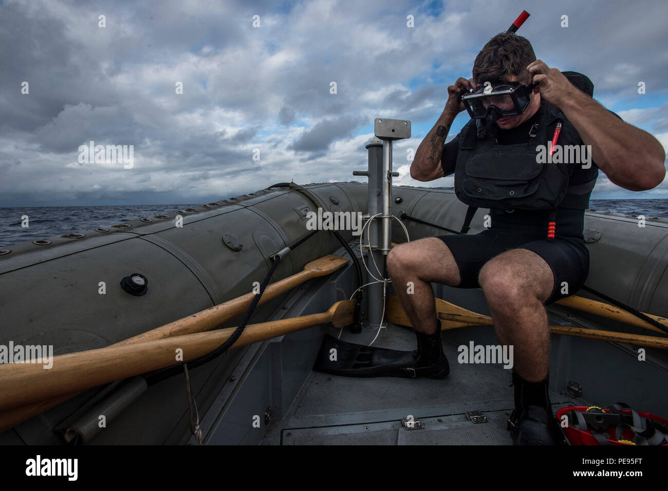 151110NTE278018 PHILIPPINE SEA (Nov. 10, 2015) Aviation Ordnanceman