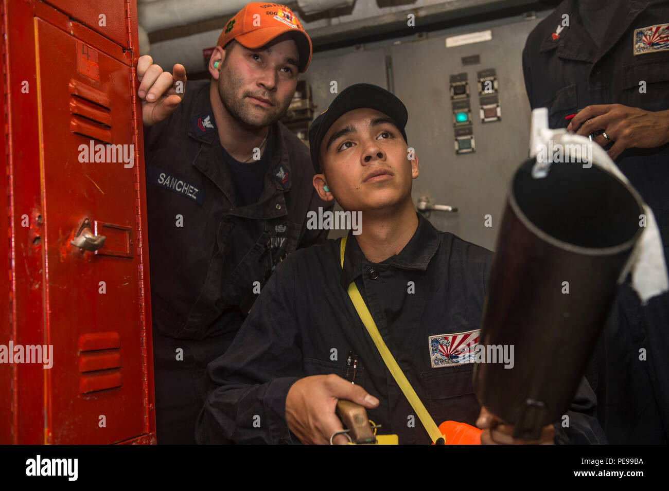 Damage Controlman 2nd Class trains Gas Turbine Systems Technician ...