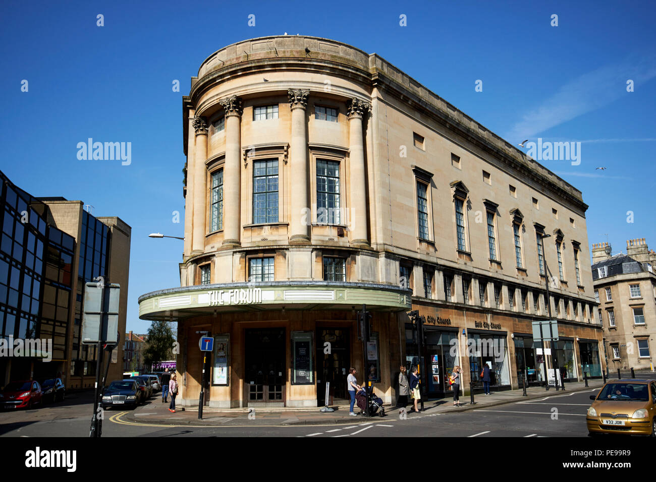 The forum art deco cinema in Bath England UK Stock Photo Alamy
