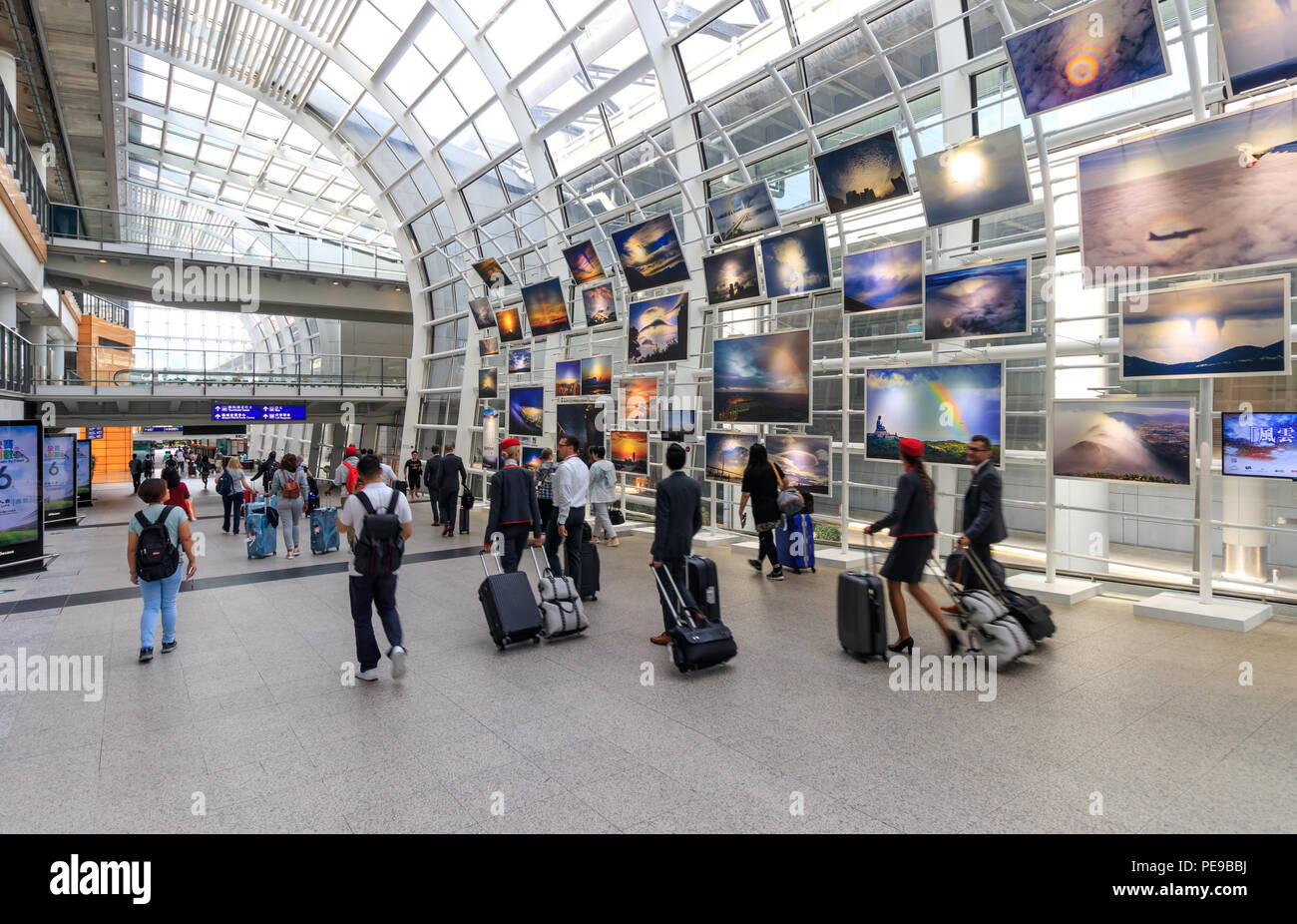 Hong Kong July 09, 2018 Exhibition Highlights Dangers of Hong Kong