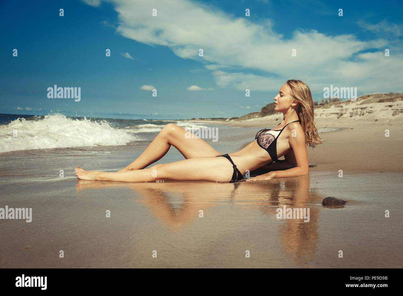 Blonde Teen In Bikini