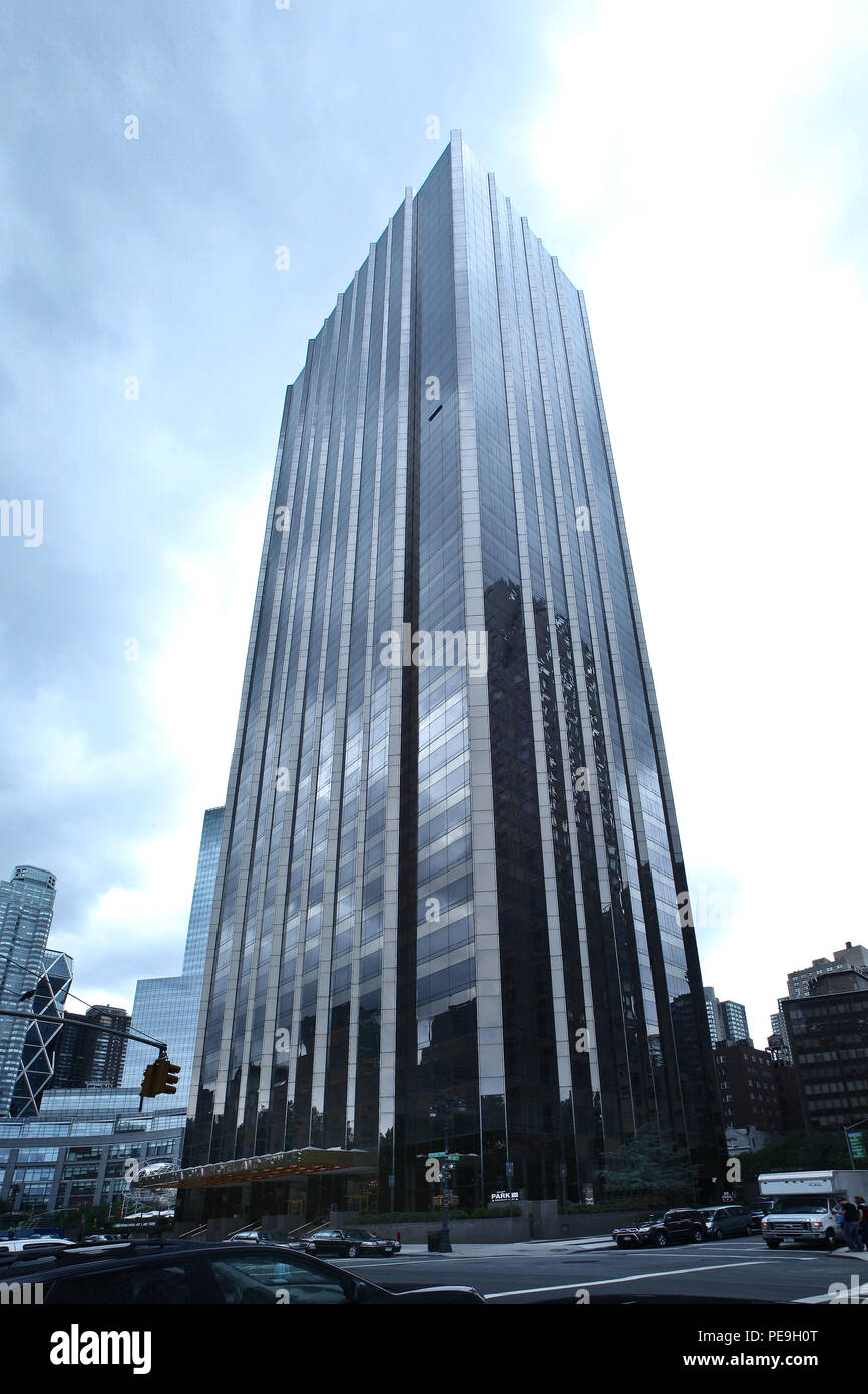 Trump International Hotel Tower NY NY Stock Photo