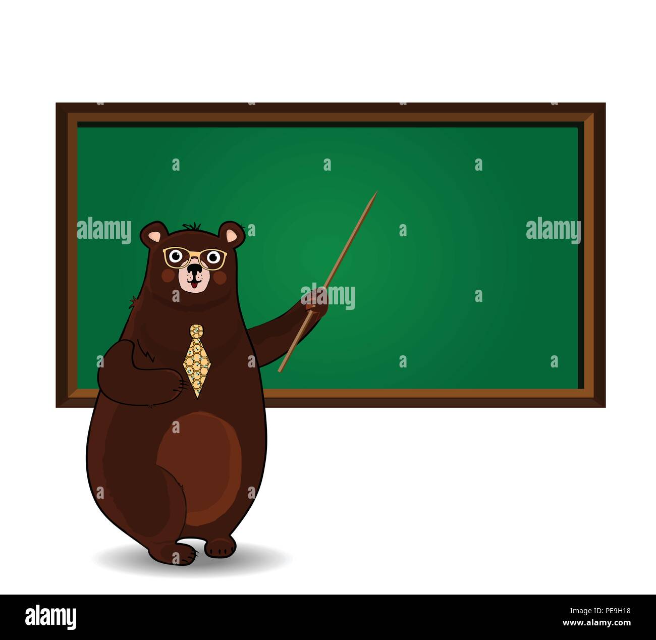 Училка и медведь читать. Медведь учитель. Медведь учитель иллюстрация. Учитель из мультика.