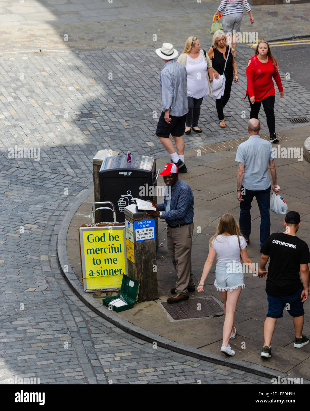 Street Evangelist Preacher Stock Photos & Street Evangelist Preacher