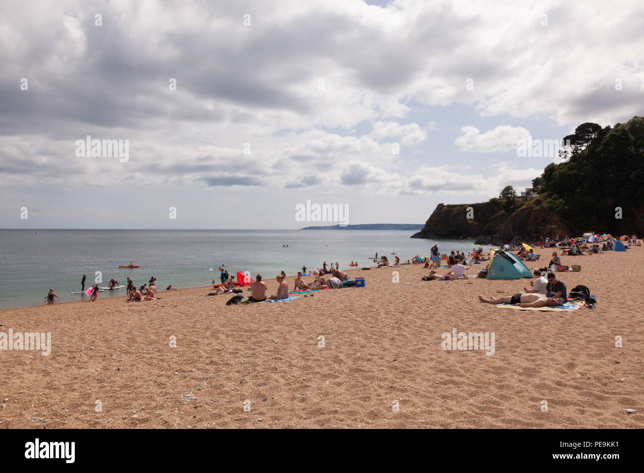 Blackpool Sands, Blackpool, Dartmouth,Devon, England, United Kingdom