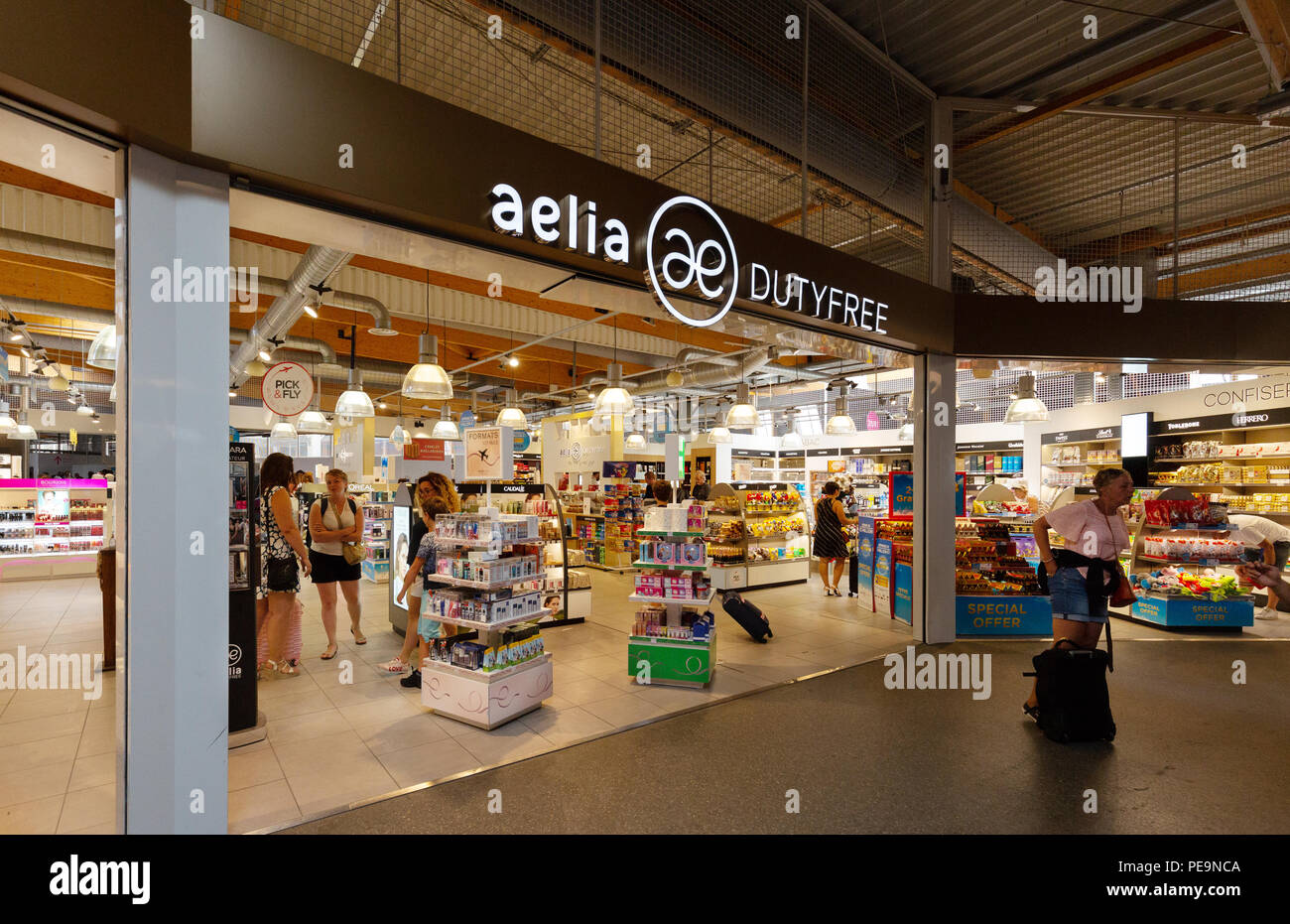 Roissy, France - August 14 2018 : Duty Free Store In The Paris Charles De  Gaulle Airport Stock Photo, Picture and Royalty Free Image. Image 121016365.