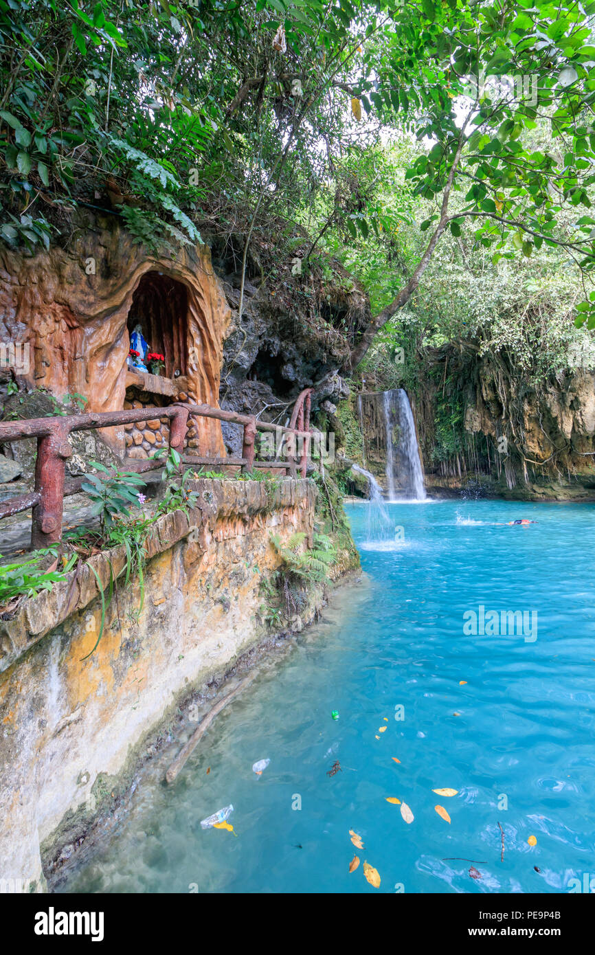 Kawasan Falls In Cebu Philippines Stock Photo Alamy