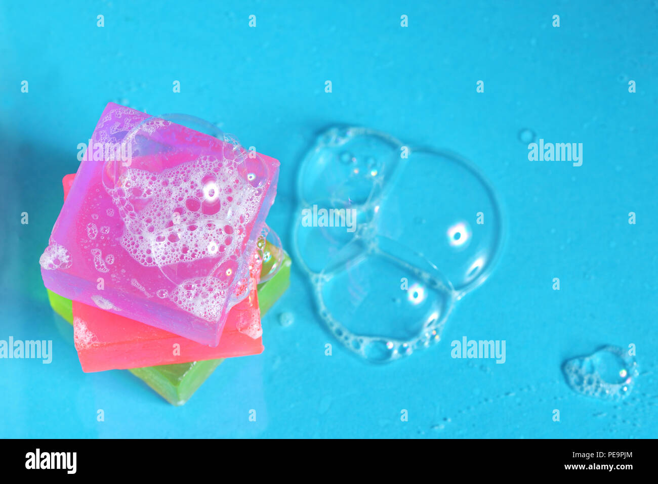 Pile handmade soap hi-res stock photography and images - Alamy