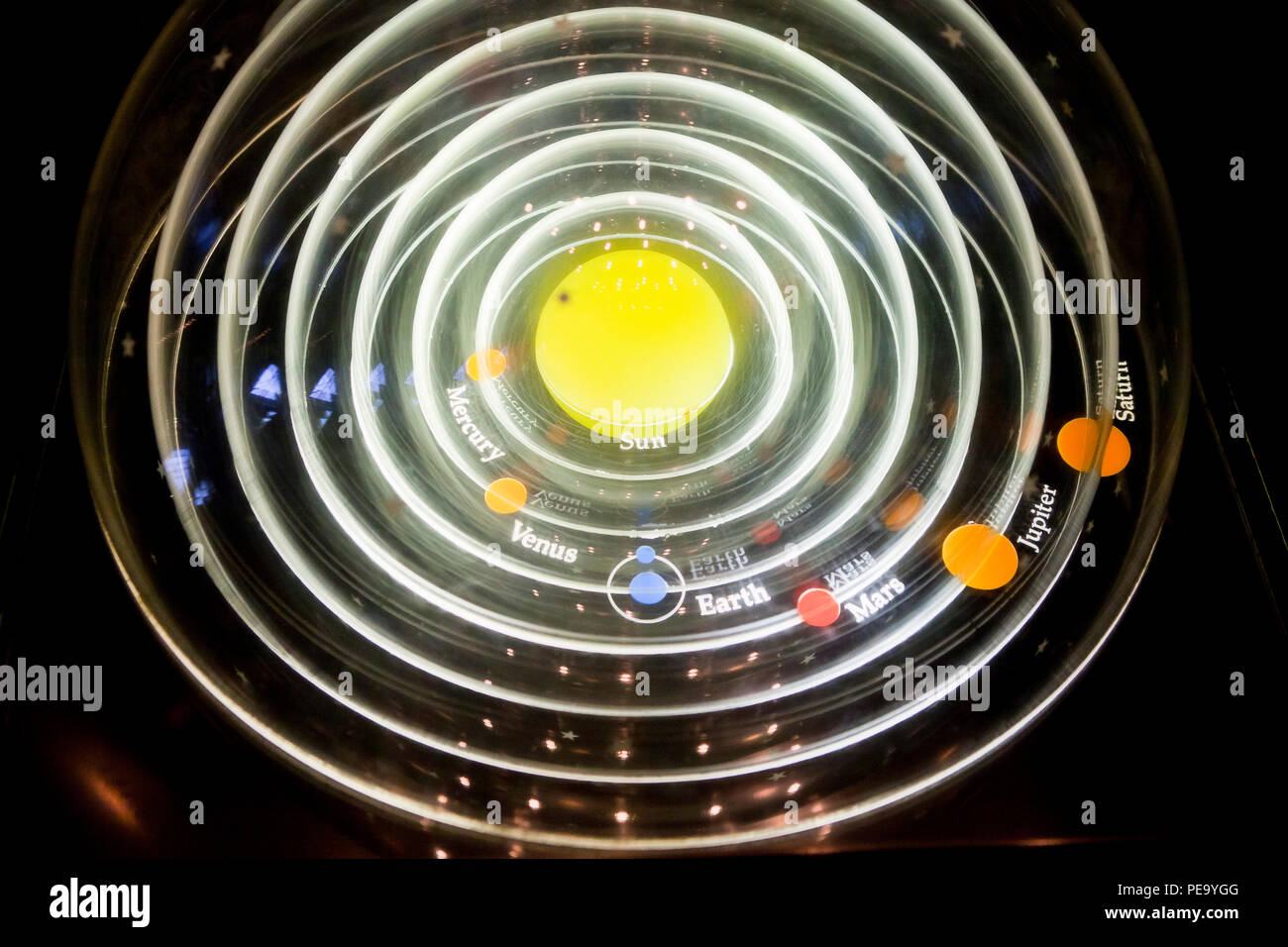 Solar system model hi-res stock photography and images - Alamy