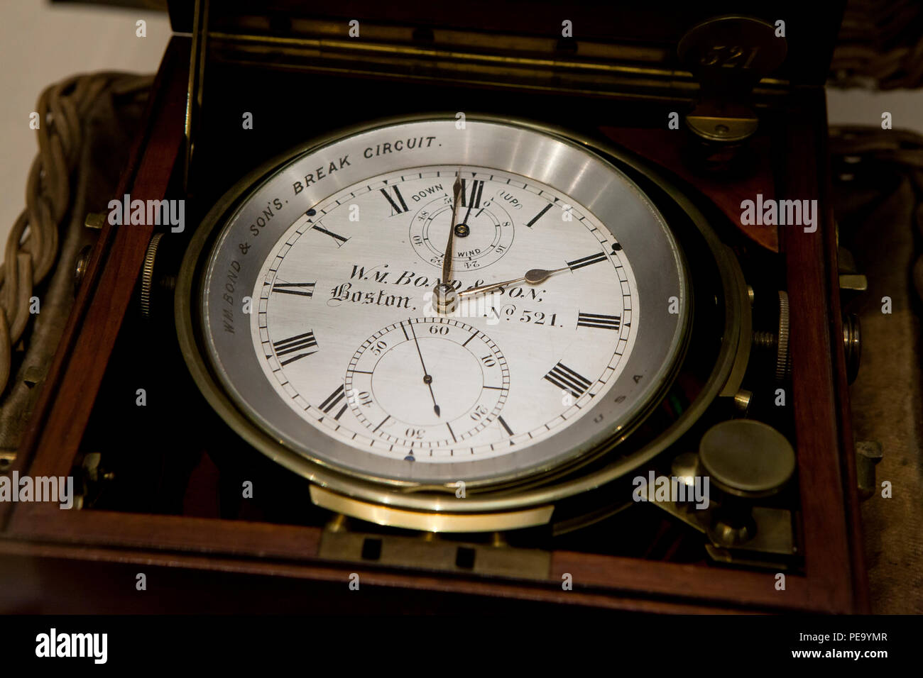 antique maritime chronometer
