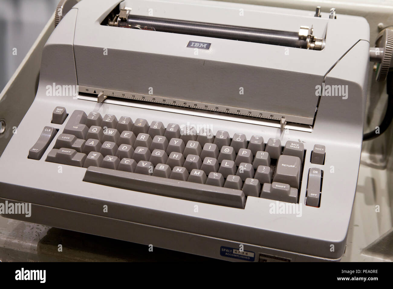 IBM Selectric typewriter - USA Stock Photo