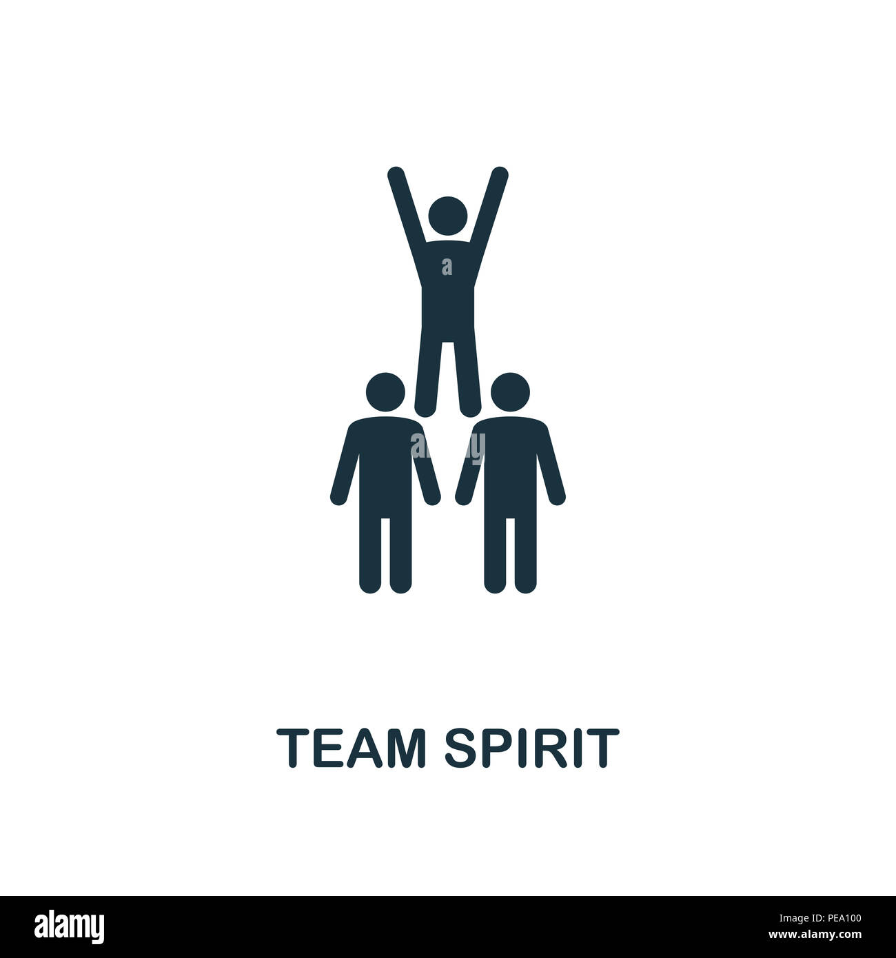 Team Spirit creative icon. Simple element illustration. Team Spirit