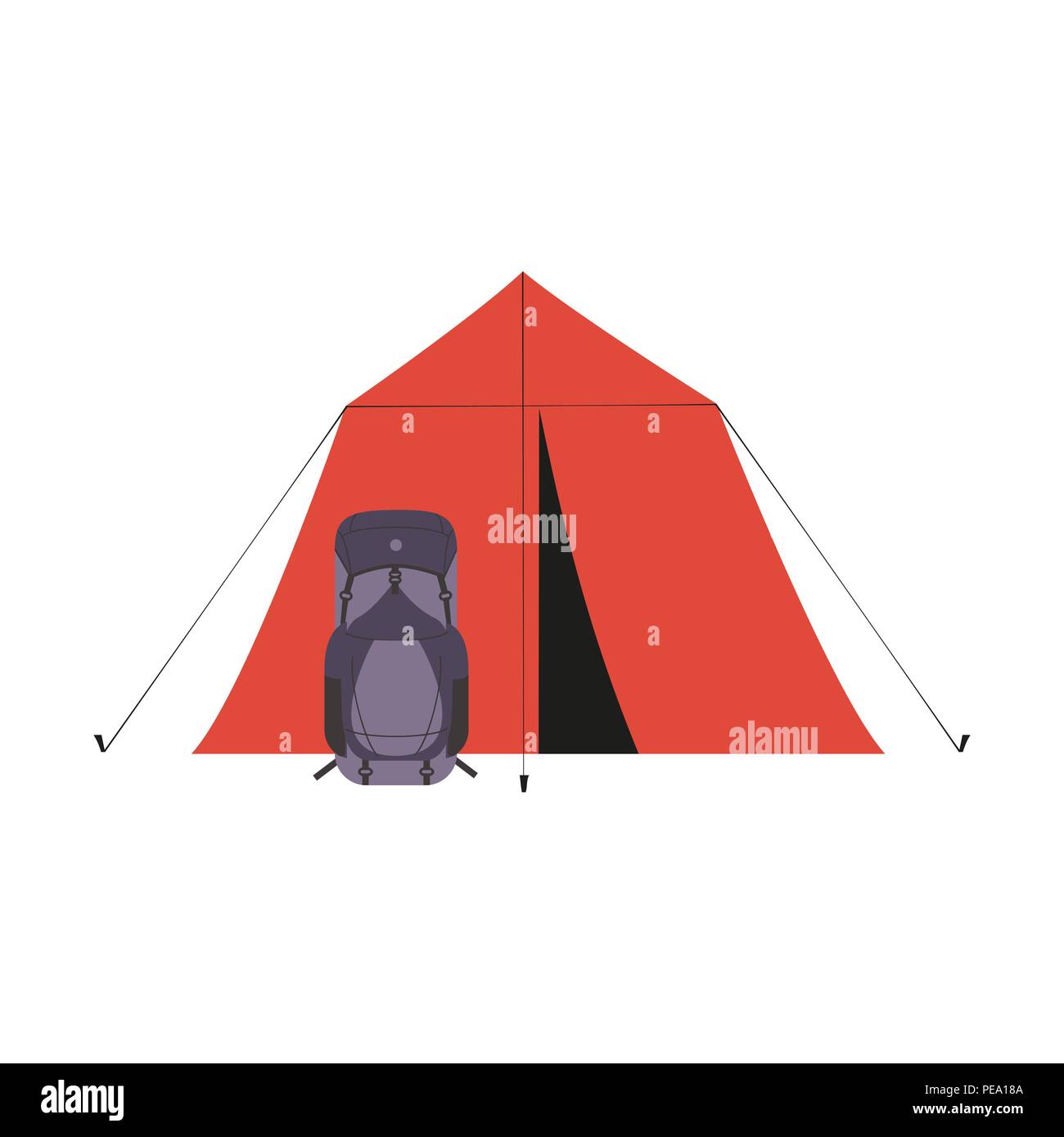 Tourist icon concept Stock Vector