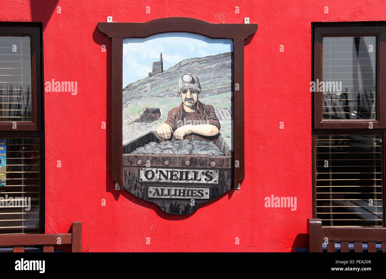 O'Neills Pub at Allihies on the Beara Peninsula Stock Photo