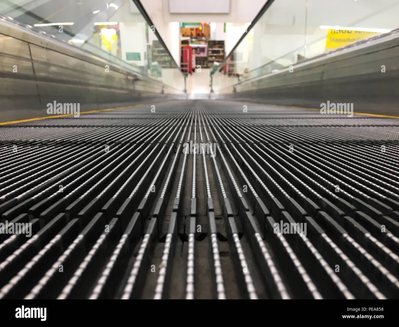 Shopping trolley escalator hires stock photography and images Alamy
