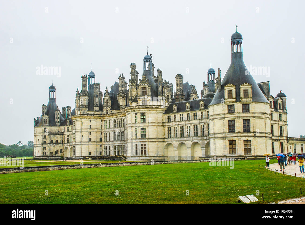 The Chateau De Chambord At Chambord France Is One Of The Most Recognisable Chateaux In The World Because Of Its Very Distinctive French Renaissance Architecture Which Blends Traditional French Medieval Forms With