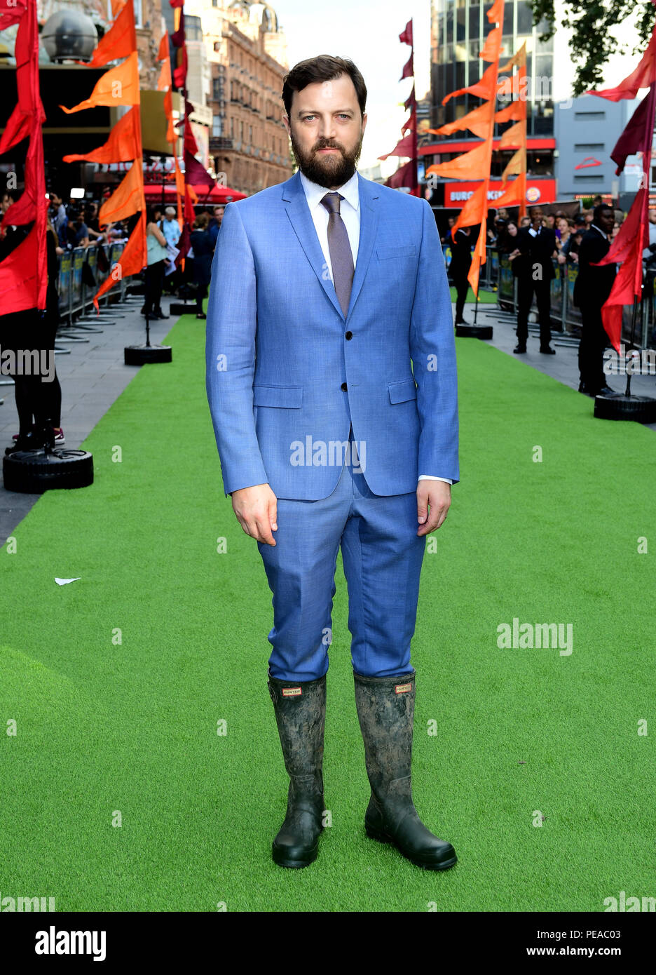 Director Iain Morris attending the world premiere of The Festival at