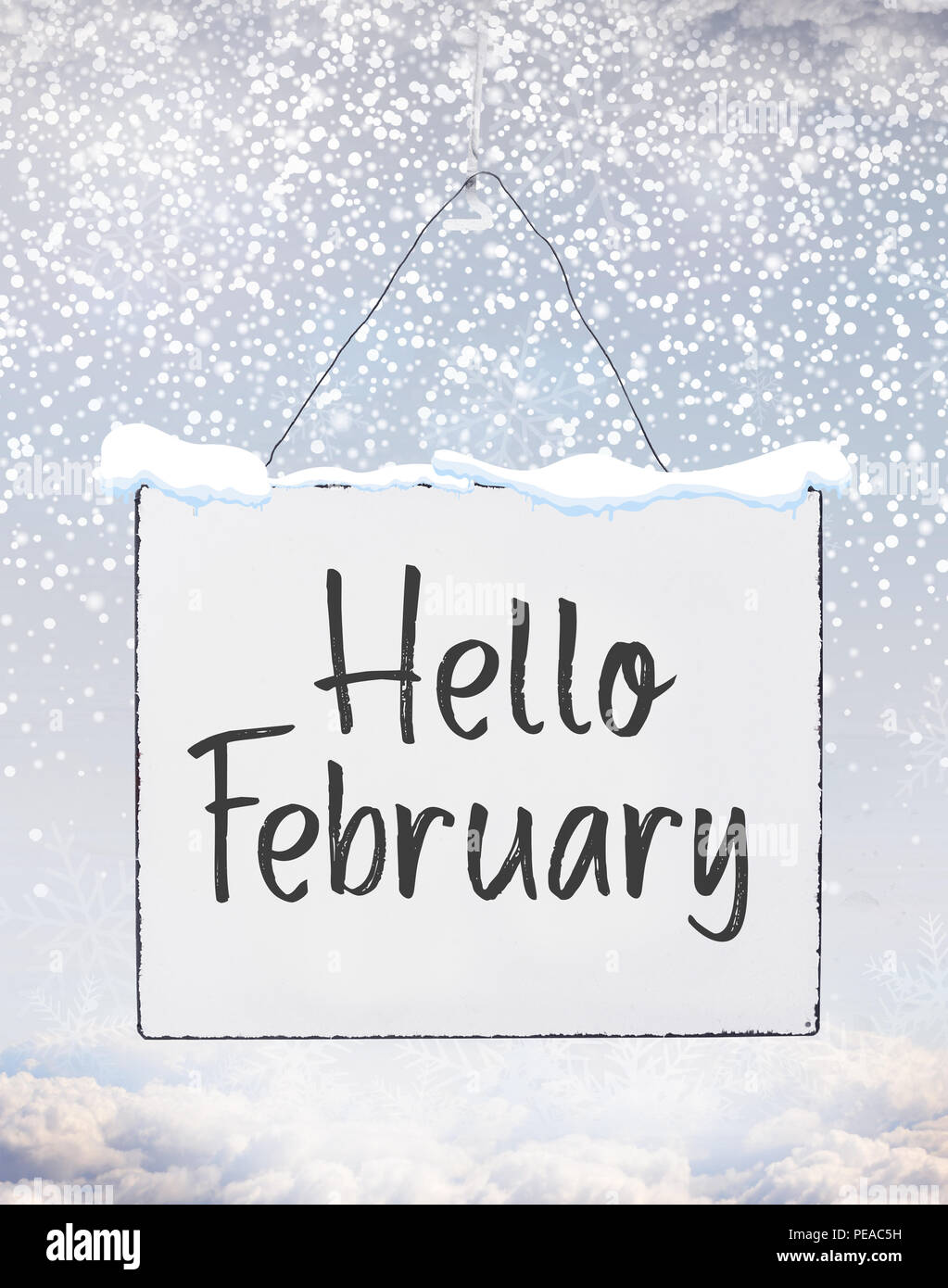 Hello February Images