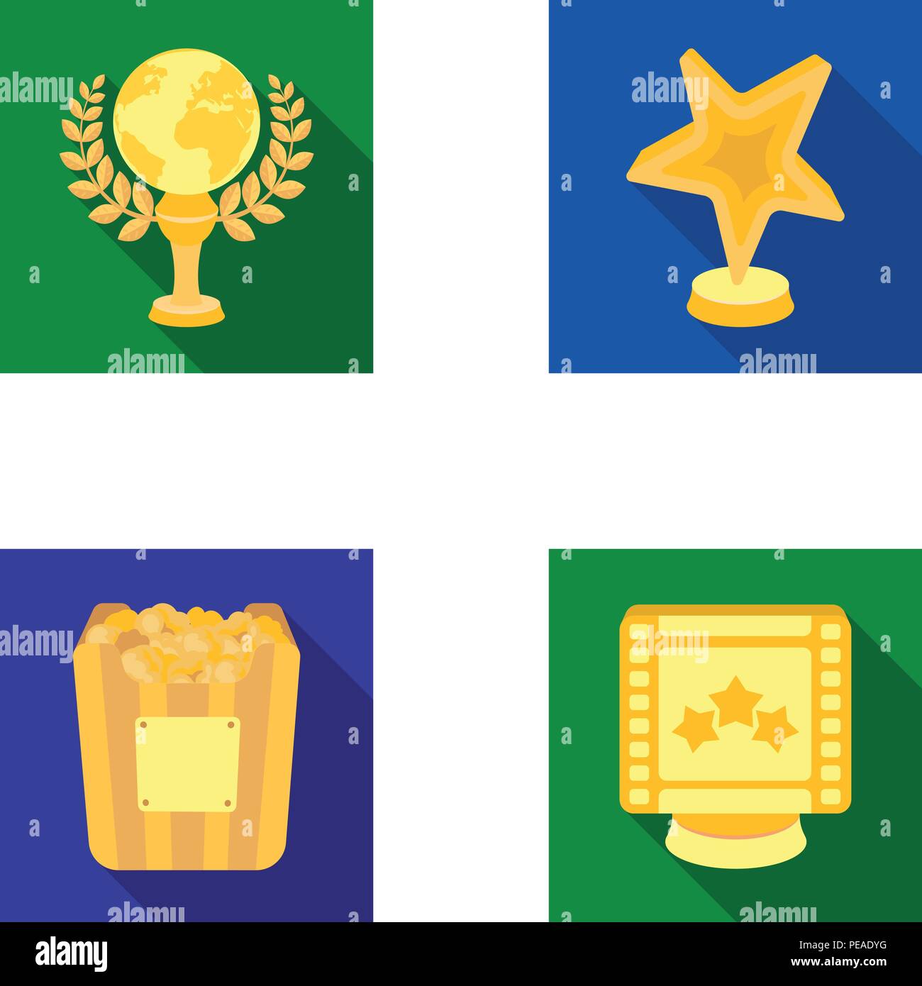 Actor Award Best Collection Cup Different Earth Film Flat Form Icon Illustration Isolated Kinds Logo Movie Popcorn Recognition Role Set Sign Stand Star Success Symbol Value Vector View Web World Vector Vectors Stock Vector Image Art Alamy