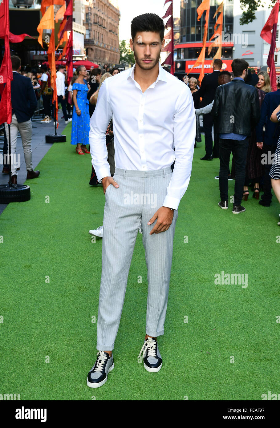 Jack Fowler attending the world premiere of The Festival at the Cineworld Leicester Square