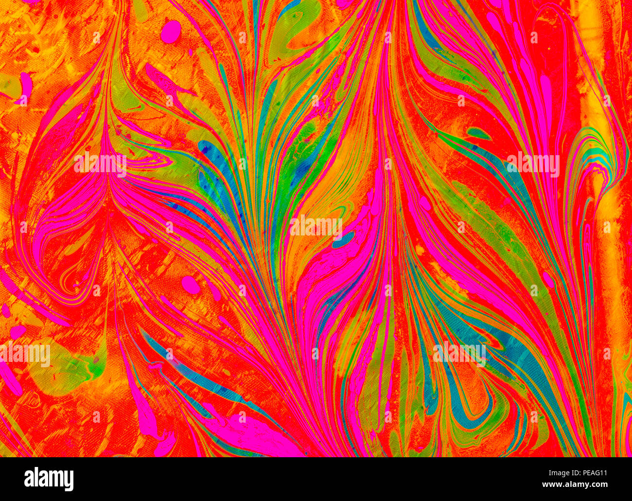 Traditional marbling artwork patterns as colorful abstract background ...