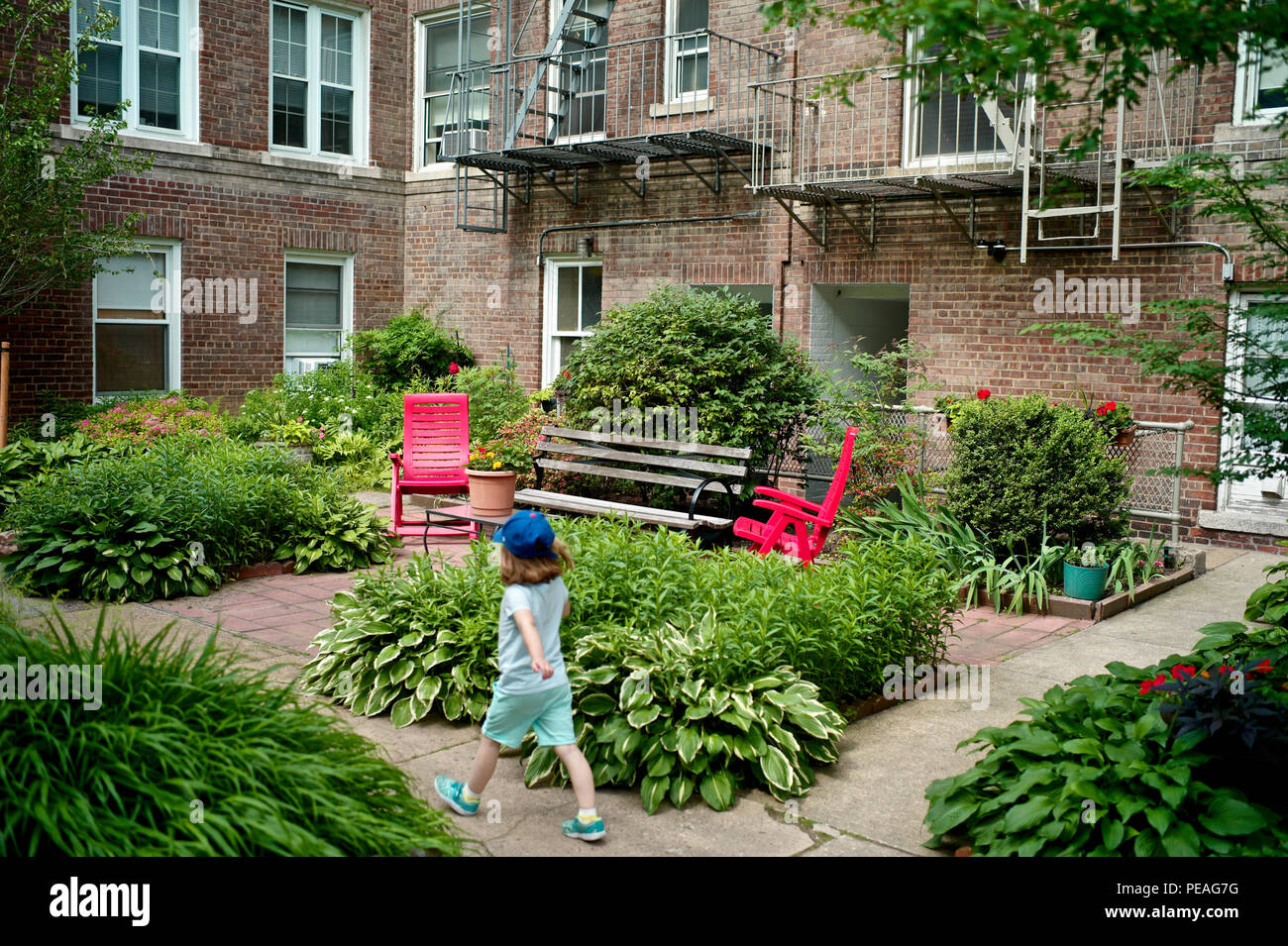 Built as a cooperative in 1922, Hawthorne Court was designed by