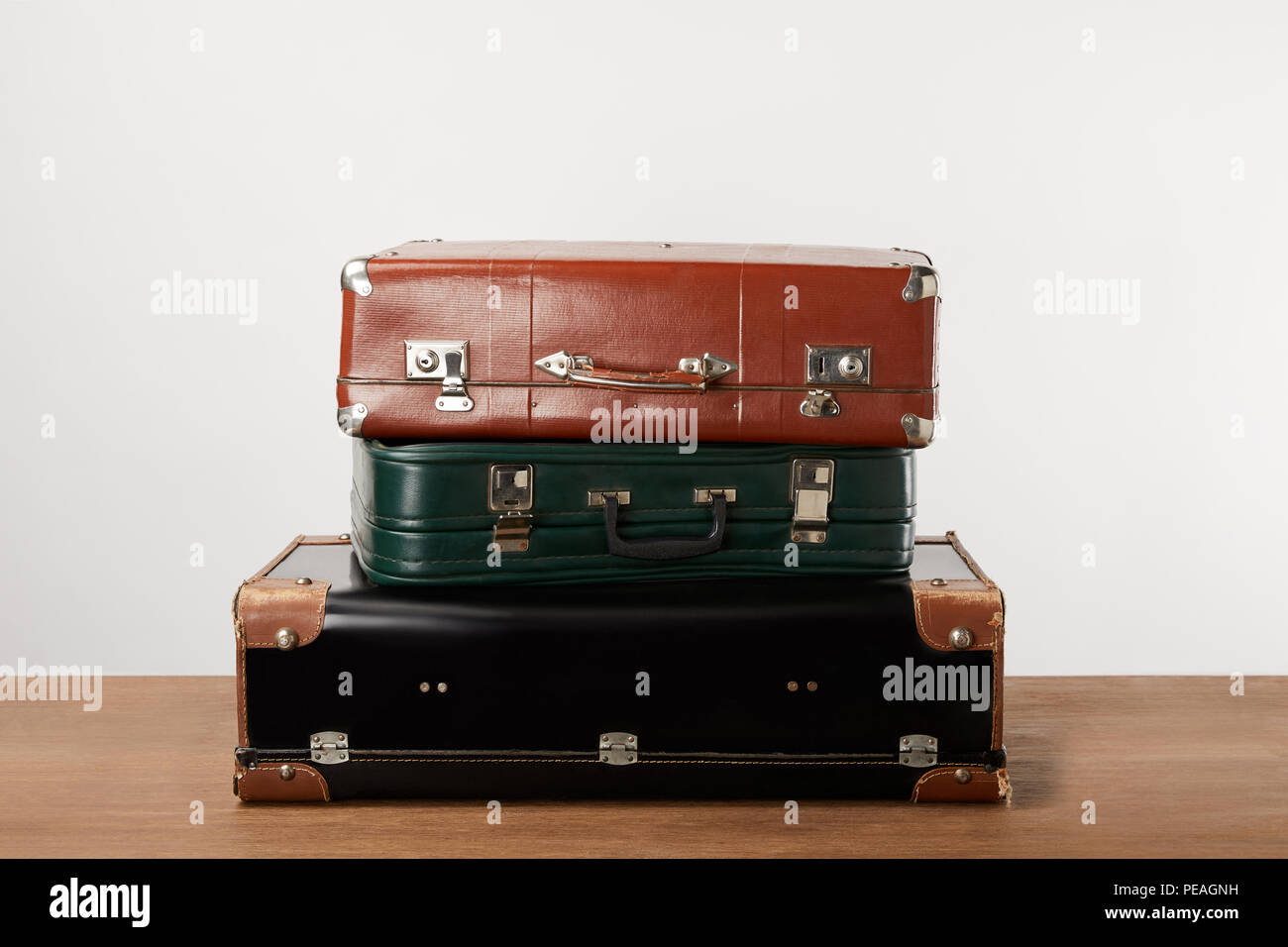 Home interior with two chairs and four Louis Vuitton trunks on the floor  Stock Photo - Alamy