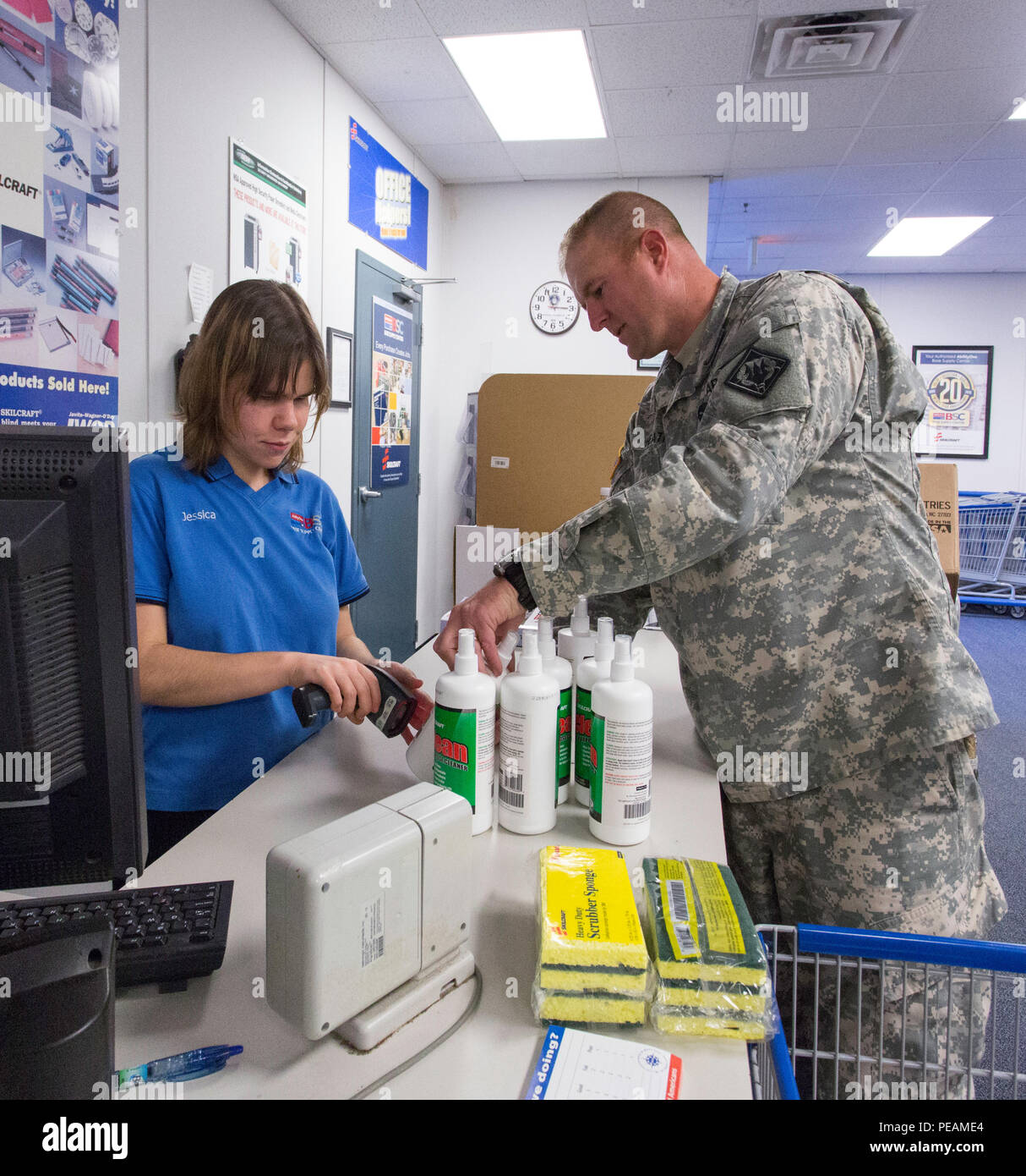 Jessica Brasseal, an employee of Joint Base AnacostiaBolling’s Ability