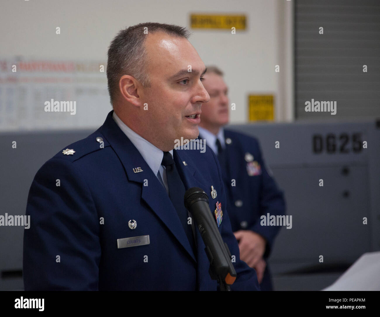 Senior Master Sgt. William Reed, III, 349th Maintenance Squadron, is ...