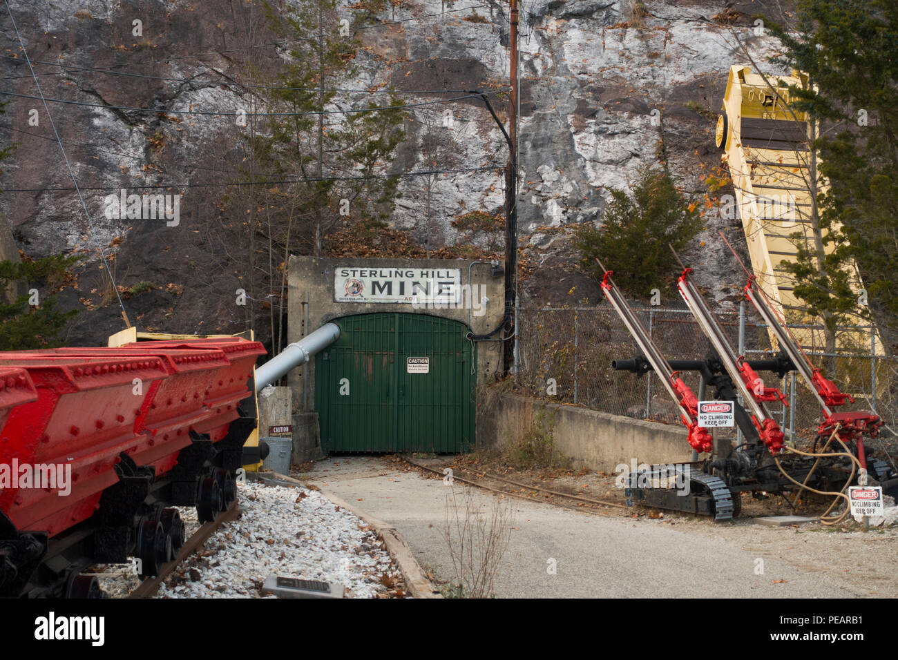 The Sterling Hill Mining Museum Ogdensburg NJ Stock Photo Alamy
