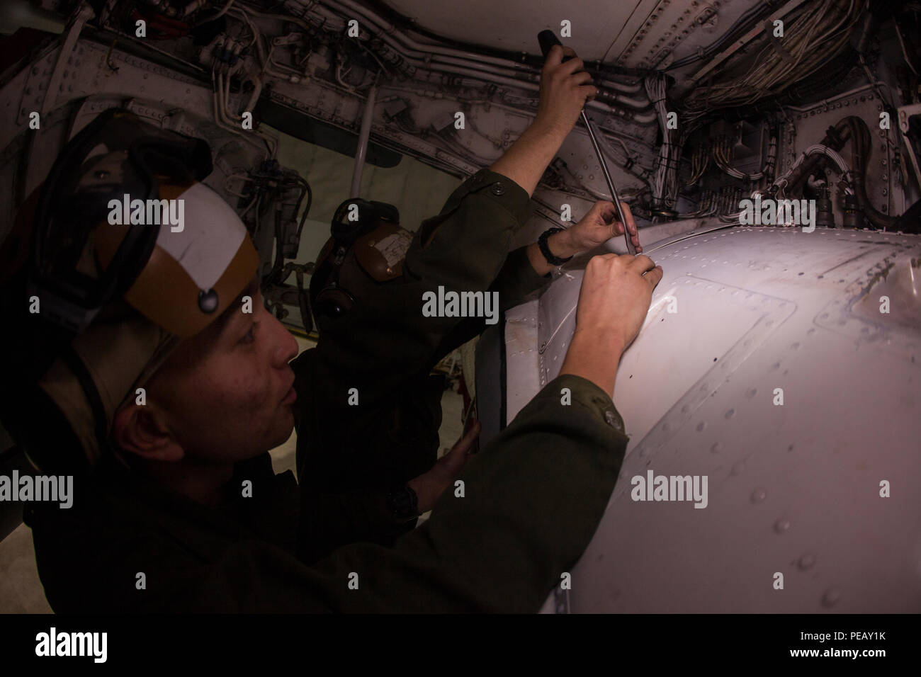 Travis R. Williams U.S. Marine Corps Lance Cpl. Adam J. Duran, left, and Lance Cpl. Travis ...