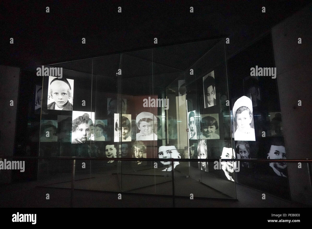 The children's memorial at the Yad Vashem Holocaust Museum in west Jerusalem. From a series of