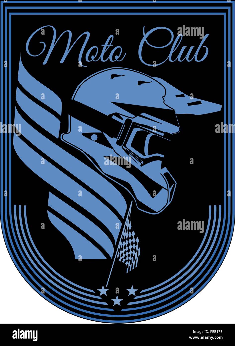 Motorcycle club badge logo emblem vector template Stock Vector Image & Art  - Alamy