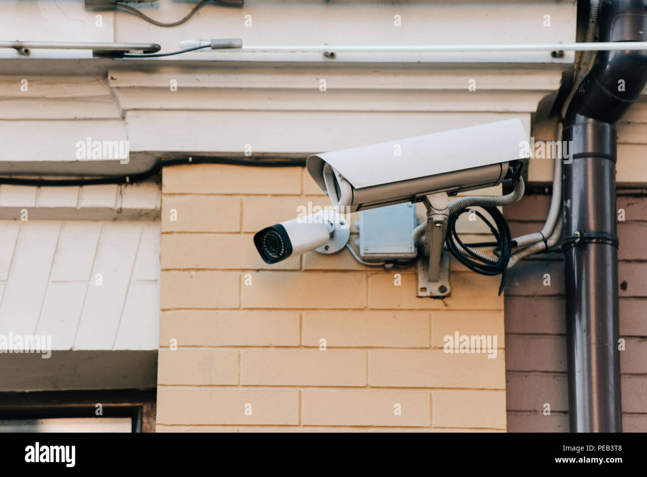 Security cameras street light hires stock photography and images Alamy
