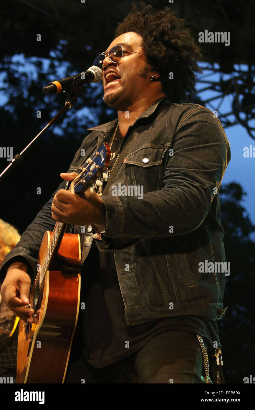 New York City, New York, USA. 12th Aug, 2018. Musician/singer JEFFREY