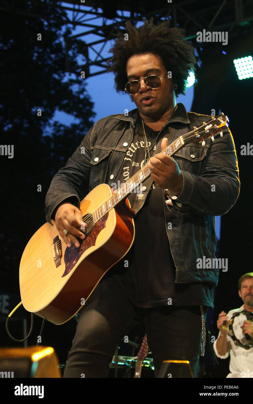 New York City, New York, USA. 12th Aug, 2018. Musician/singer JEFFREY