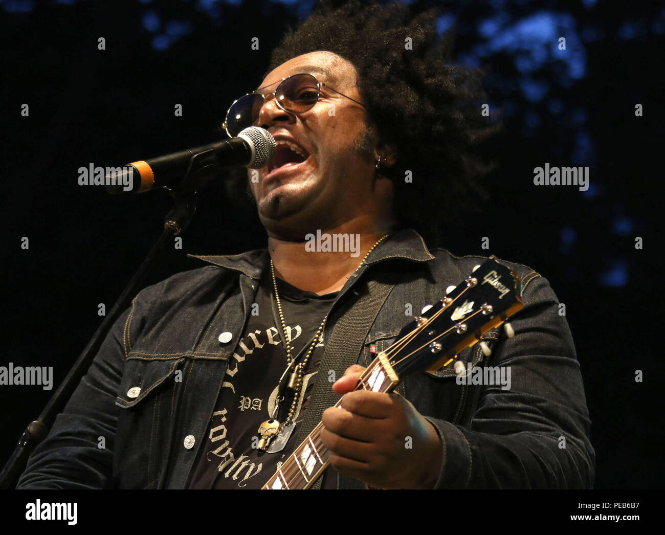 New York City, New York, USA. 12th Aug, 2018. Musician/singer JEFFREY