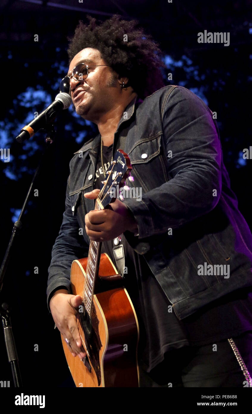New York City, New York, USA. 12th Aug, 2018. Musician/singer JEFFREY